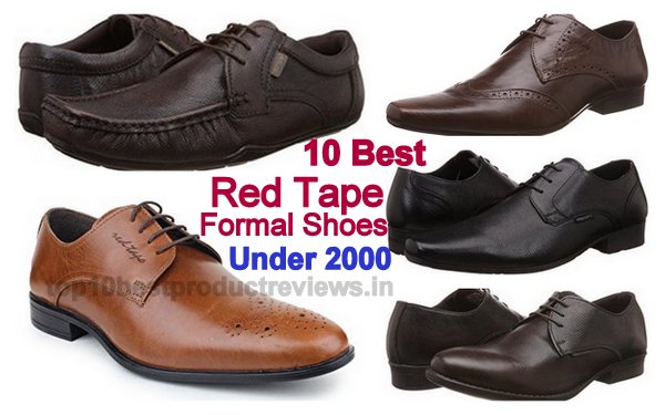 Best red tape formal shoes under 2000