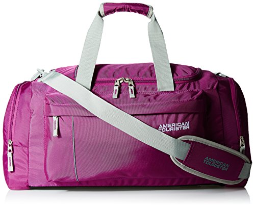 American Tourister Fabric Magenta Gym Bag (X-Bags Casual 2)