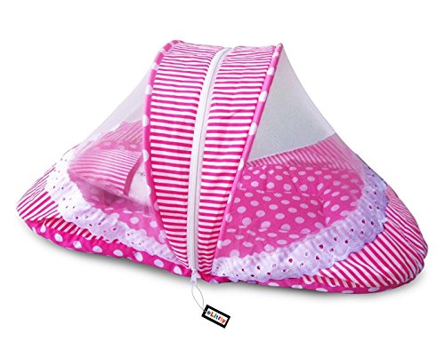 Littly Contemporary Cotton Bedding Set (Pink, White)