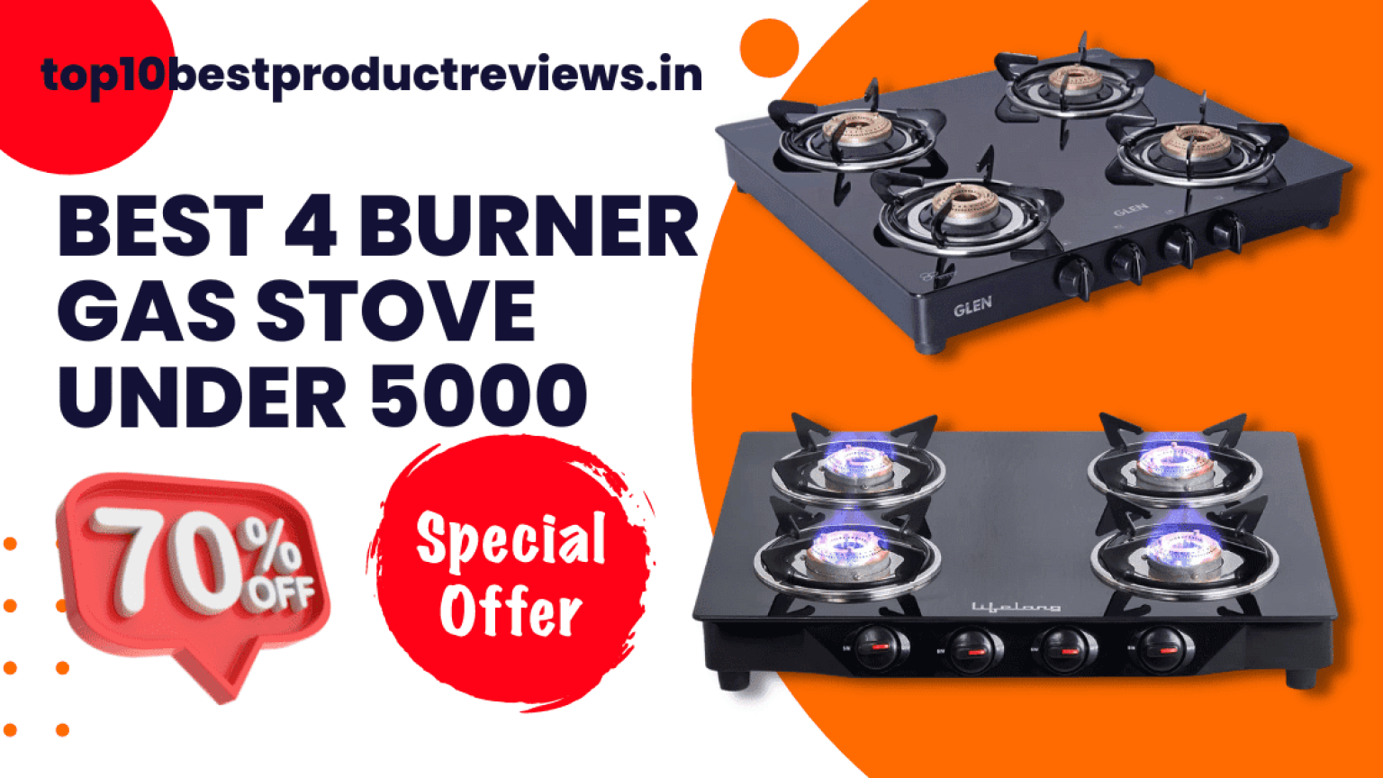 Top 10 Best 4 Burner Gas Stove in India Best 4 Burner Gas Stove Under 5000