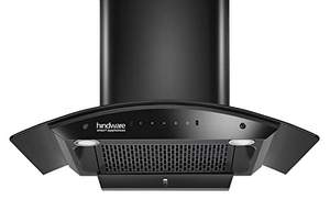 Hindware Nadia IN 90 cm 1350 m3hr Stylish Filterless Auto-Clean Kitchen Chimney