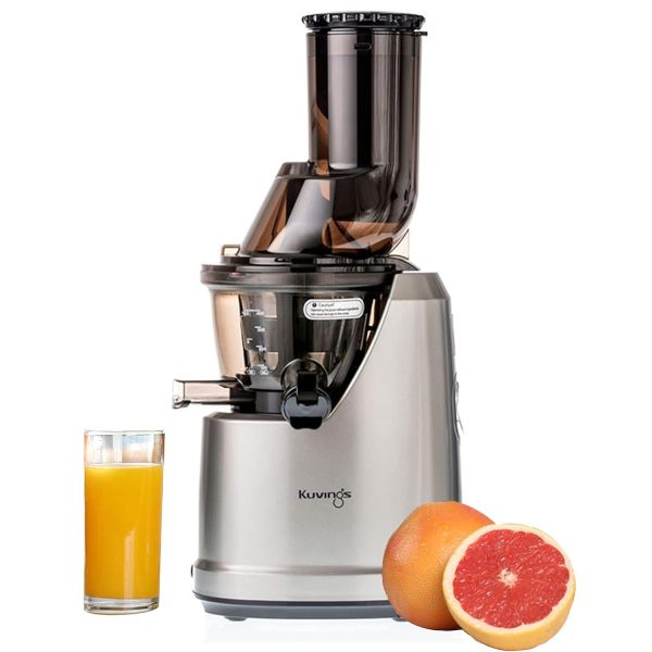 Top 10 Best Cold Press Juicers In India 1 Kuvings B1700 Dark Silver Cold Press Whole Slow Juicer,