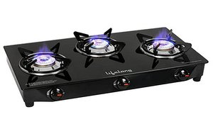 Best 3 Burner Gas Stove in India 3 Butterfly Smart Glass 3 Burner Gas Stove