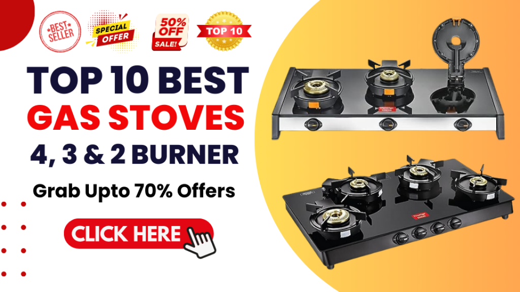 Top 10 Best Gas Stove In India 2024 | Deals On Best 4 Burner, 3 Burner ...