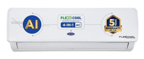 Carrier 1 Ton 3 Star AI Flexicool Inverter Split AC