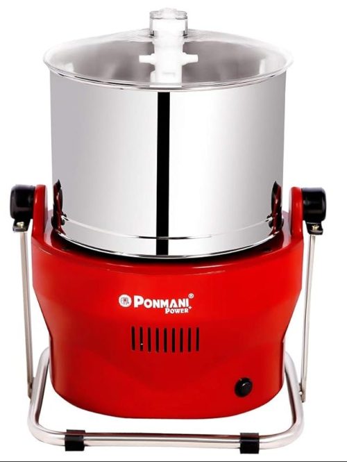 Top 10 Best Wet Grinders in India Reviews | Best Table Top Tilting Wet Grinders 11 Ponmani Power Plus - 3 Litre Table Top Tilting Wet Grinder