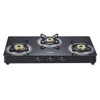 Prestige Schott Glass 3 Burner Gas Stove in India