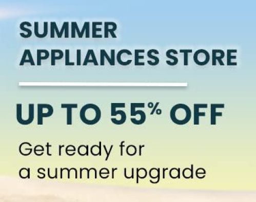 See Deals Offers On Summer Appliances Sale Up to 55% Off On Air Conditioners, Coolers and More