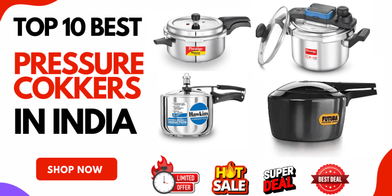 Top 10 Best Pressure Cookers In India. 3 Ltr, 5 Ltr Stainless Steel & Aluminum